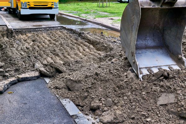 Road Excavation in Hendersonville