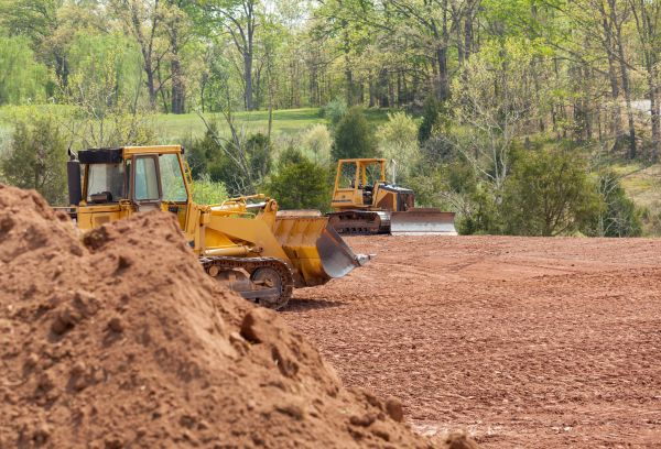 Construction Site Excavation in Hendersonville