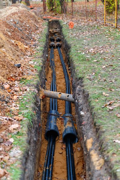 Electrical Line Excavation in Hendersonville